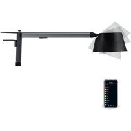 BLACK+DECKER Verve Designer Smart Clamp Light, Works with Alexa, Fits Cubicles & Headboards, Auto-Circadian Mode, True White LED + 16M RGB Colors,