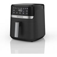 BLACK+DECKER Purify 6QT Air Fryer, 60 minute timer & auto shut-off, LED touchscreen with 9 presets, 1500w up to 400 F