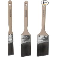 Black+Decker Performance Combo 3-Pack with Wood Handle Paint Brush Set: Comfortable Grip and Durable Design - Essential Tools for Household and Professional Use