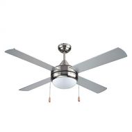 BLACK+DECKER BCF5252 Ceiling Fan, Silver Finish