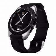 BLACK BOND NO.1 G5 Smart Watch MTK2502 Smartwatch Heart Rate Monitor Fitness Tracker Call SMS Reminder Camera For Android iOS (SILVER)
