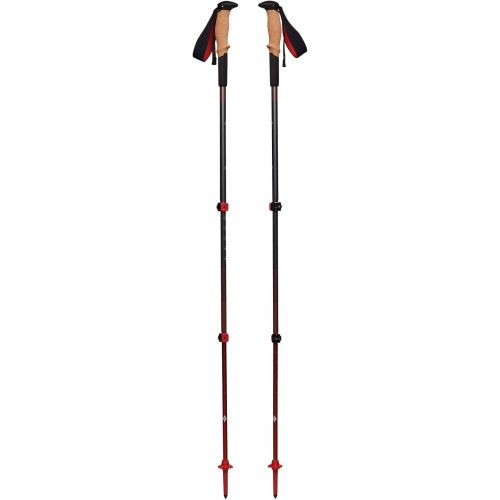  Black Diamond Pursuit Shock Trekking-Hiking Poles - Aluminum, Collapsible & Adjustable