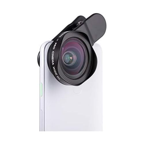  [아마존베스트]BLACK EYE Phone Lenses by Black Eye || Pro Cinema Wide G4 Phone Camera Lens Compatible with iPhone, iPad, Samsung Galaxy, and All Camera Phone Models