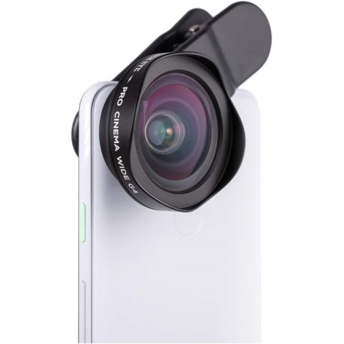  [아마존베스트]BLACK EYE Phone Lenses by Black Eye || Pro Cinema Wide G4 Phone Camera Lens Compatible with iPhone, iPad, Samsung Galaxy, and All Camera Phone Models