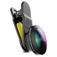 BLACK EYE Black Eye - Pro Fisheye G4 Clip-on Lens Compatible with All iPhone, iPad, Samsung Galaxy, and Other Cell Phones