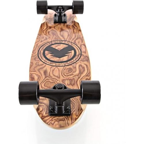  Collection | Longboard Skateboard Complete | Exotic Wood with Canadian Maple Core | Cruising, Carving, Freestyle, Dancing, Downhill, Freeride