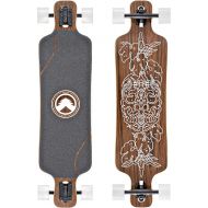 Black Longboards Collection | Longboard Skateboard Complete | Exotic Wood with Canadian Maple Core | Cruising, Carving, Freestyle, Dancing, Downhill, Freeride