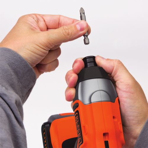  BLACK+DECKER 20-Volt MAX* Lithium-Ion Cordless Impact Driver, BDCI20C