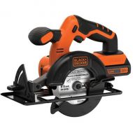 BLACK+DECKER 20-Volt Max Lithium-Ion Cordless 5-12-Inch Circular Saw, Battery Included, Bdccs20C
