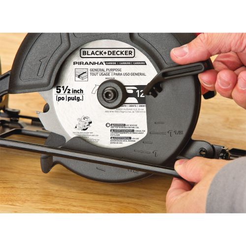  BLACK+DECKER 20-Volt Max Lithium-Ion Cordless 5-12-Inch Circular Saw, Battery Included, Bdccs20C