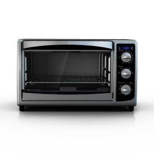  BLACK+DECKER 6-Slice Toaster Oven, BlackSilver, TO1675B