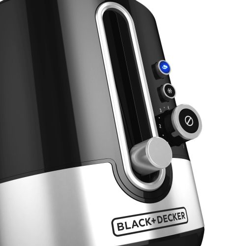  BLACK+DECKER 2-Slice Extra-Wide Slot Toaster, White, TR2200WSD