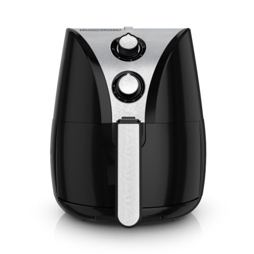  BLACK+DECKER Purifry 2-Liter Air Fryer, BlackSilver, HF110SBD