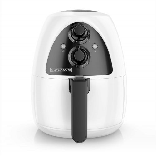  BLACK+DECKER Purifry 2-Liter Air Fryer, White, HF100WD