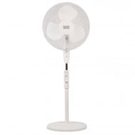 BLACK+DECKER 16 Stand Fan with Remote, Oscillation, White