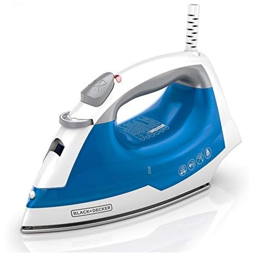  [아마존베스트]BLACK+DECKER IR03V Easy Steam Compact Iron, Blue