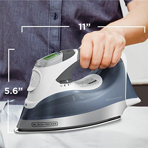  [아마존베스트]BLACK+DECKER Digital Advantage Professional Steam Iron, D2530