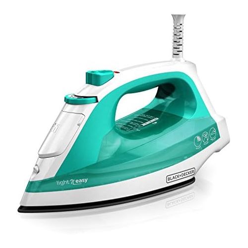  [아마존베스트]BLACK+DECKER Light N Easy Compact Steam Iron, Turquoise, IR1010