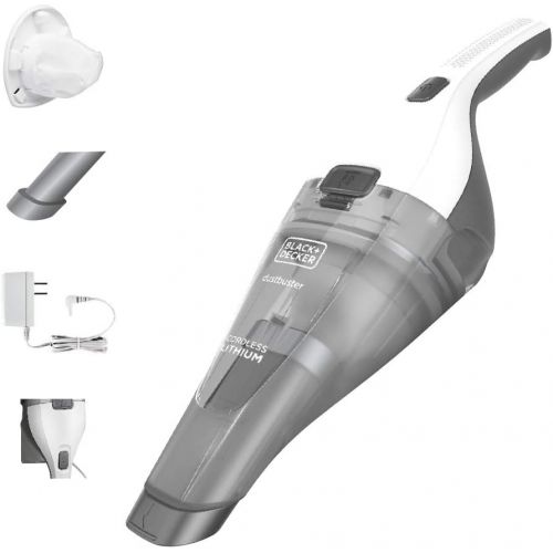  BLACK+DECKER Dustbuster Handheld Vacuum, Cordless, White (HNVC215B10)