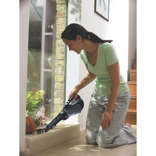  BLACK+DECKER dustbuster Handheld Vacuum, Cordless, Black (BDH2000L)