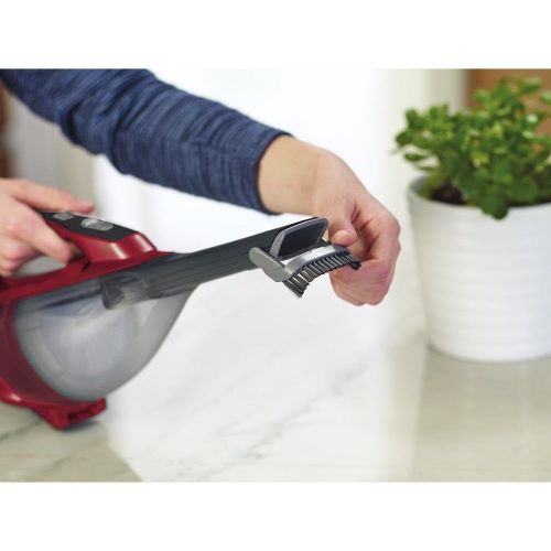  BLACK+DECKER dustbuster Handheld Vacuum, Cordless, Chili Red (HLVA320J26)