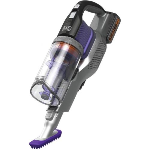  BLACK+DECKER POWERSERIES Extreme Cordless Stick Vacuum for Pets, Purple (BSV2020P)