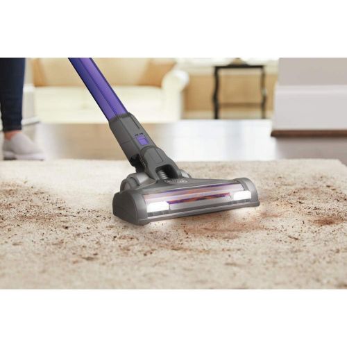  BLACK+DECKER POWERSERIES Extreme Cordless Stick Vacuum for Pets, Purple (BSV2020P)