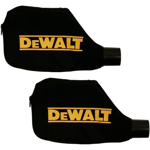  BLACK+DECKER DEWALT N126162 Universal Miter Saw Dust Bag (2 Pack)