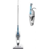 BLACK+DECKER BDST1609 Powerful 3-in-1 Small Handheld Vac with Filter for Hard Floor Lightweight Upright Home Pet Hair, White
