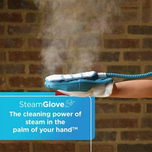  BLACK+DECKER Steam Mop with SteamGlove Handheld Steamer, 7-in-1, Corded (HSMC1361SGP)