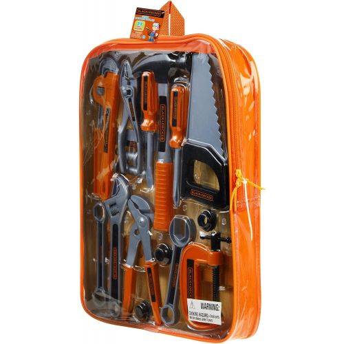  Black & Decker Jr. 23 Piece Backpack Set