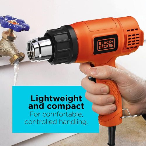  BLACK+DECKER Heat Gun, Dual Temperature (HG1300)