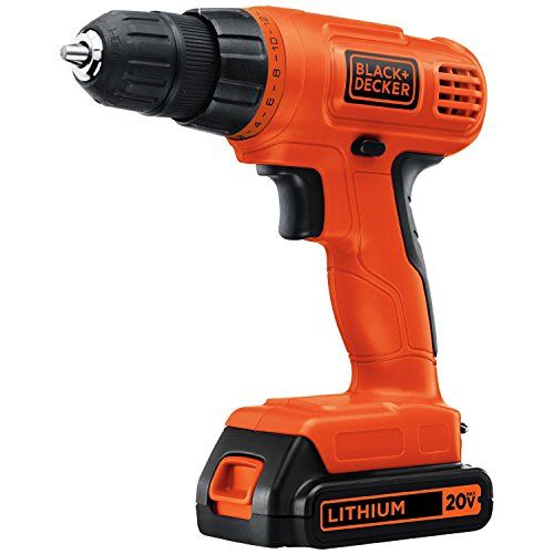  Black & Decker LD120CBFR 20V MAX Cordless Lithium-Ion 3/8 in. Drill Driver