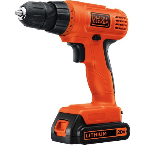  Black & Decker LD120CBFR 20V MAX Cordless Lithium-Ion 3/8 in. Drill Driver