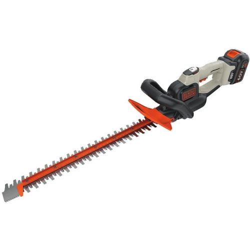  BLACK+DECKER 60V MAX Cordless Hedge Trimmer, 24-Inch (LHT360CFF)