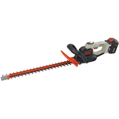  BLACK+DECKER 60V MAX Cordless Hedge Trimmer, 24-Inch (LHT360CFF)