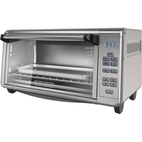  Black+Decker TO3290XSD TO3290XSBD Toaster Oven, 8-Slice, Stainless Steel