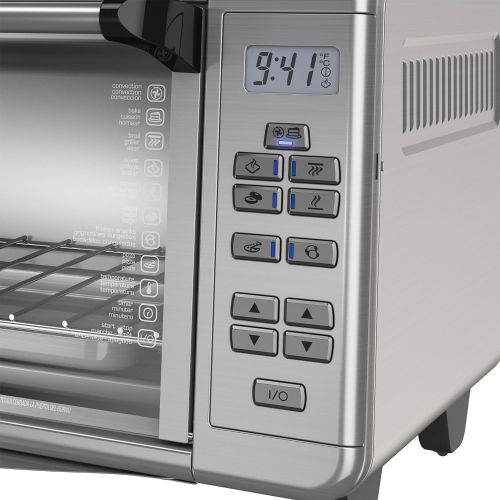  Black+Decker TO3290XSD TO3290XSBD Toaster Oven, 8-Slice, Stainless Steel