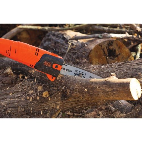  BLACK+DECKER Pole Saw, Corded, 6.5-Amp, 10-Inch (PP610)