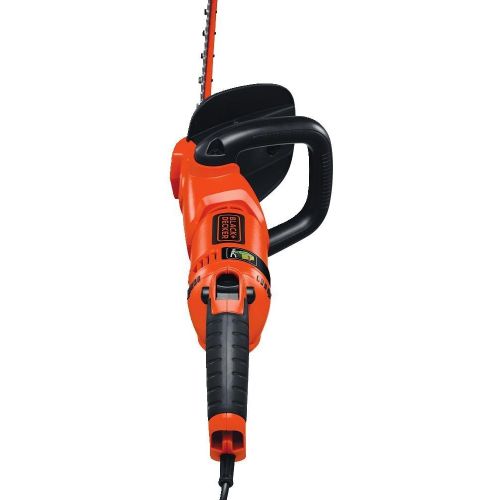  BLACK+DECKER HH2455 3.3-Amp HedgeHog Hedge Trimmer with Rotating Handle And Dual Blade Action Blades, 24