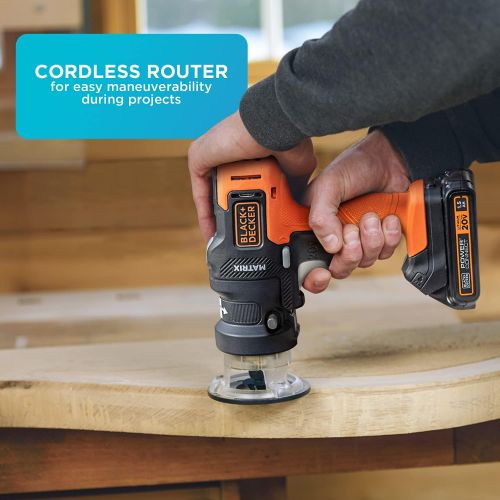  BLACK+DECKER BDCMTR Matrix Router Attachment