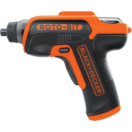  BLACK+DECKER 4V MAX Cordless Screwdriver with Bit Storage (BDCS50C),Orange