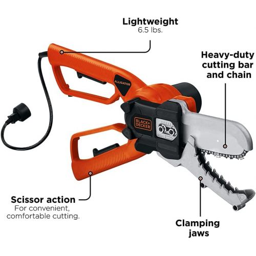  BLACK+DECKER Lopper Chain Saw, 4.5-Amp (LP1000)