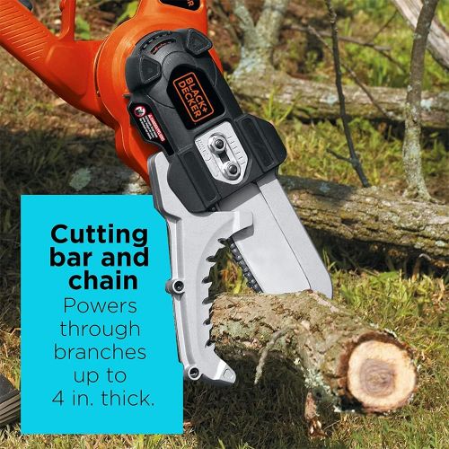  BLACK+DECKER Lopper Chain Saw, 4.5-Amp (LP1000)