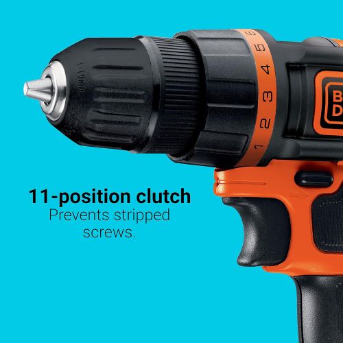  BLACK+DECKER 20V MAX Drill & Home Tool Kit, 44 Piece (LDX50PK)