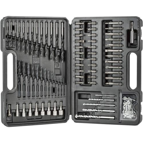  BLACK+DECKER Screwdriver Bit Set / Drill Bit Set, 109-Piece (BDA91109)