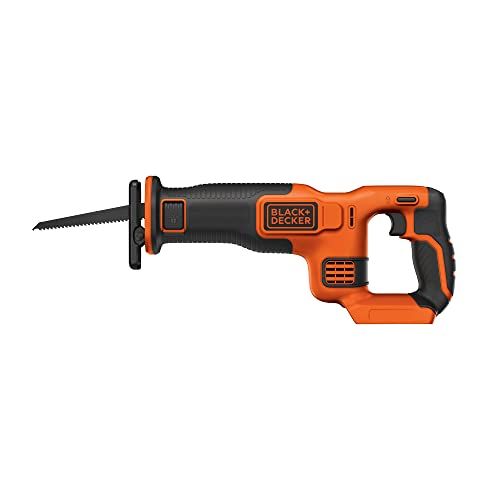  BLACK+DECKER 20V MAX Reciprocating Saw, Tool Only (BDCR20B)