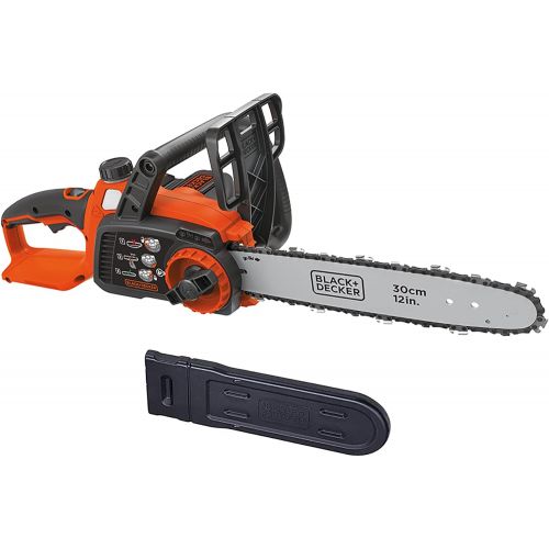  BLACK+DECKER 40V MAX Cordless Chainsaw, 12-Inch, Tool Only (LCS1240B)