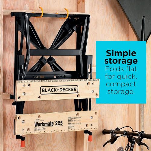  BLACK+DECKER WM225-A Portable Project Center and Vise