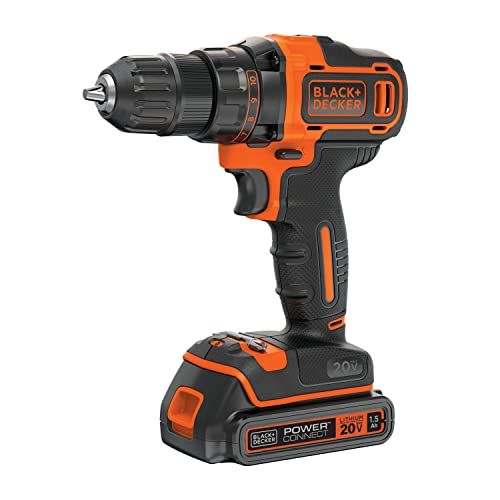  BLACK+DECKER 20V MAX Cordless Drill/Driver Variable Speed (BDCDD220C)